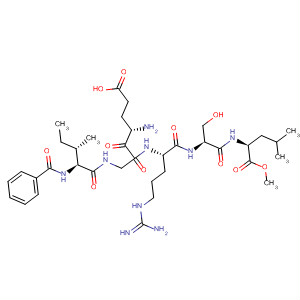 476678-56-5  L-Leucine, N-benzoyl-L-isoleucyl-L-a-glutamylglycyl-L-arginyl-L-seryl-,2-methyl ester