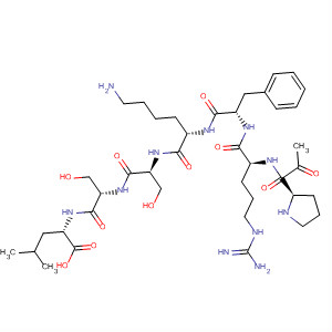 476678-98-5  L-Leucine, 1-acetyl-L-prolyl-L-arginyl-L-phenylalanyl-L-lysyl-L-seryl-L-seryl-