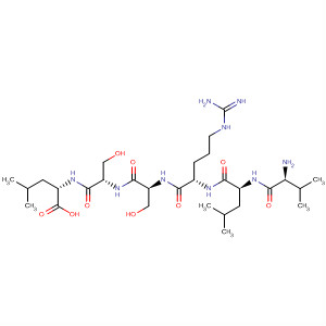 476679-16-0  L-Leucine, L-valyl-L-leucyl-L-arginyl-L-seryl-L-seryl-