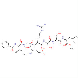 476679-18-2  L-Leucine,N-benzoyl-L-isoleucyl-L-a-glutamylglycyl-L-arginyl-L-seryl-L-seryl-,2-methyl ester