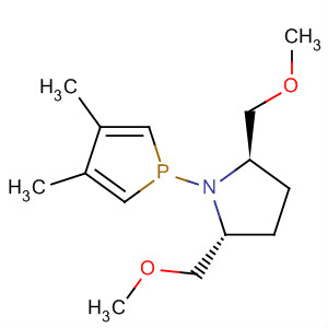 476679-35-3  Pyrrolidine, 1-(3,4-dimethyl-1H-phosphol-1-yl)-2,5-bis(methoxymethyl)-,(2R,5R)-