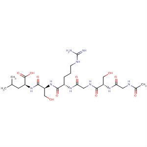 476679-49-9  L-Leucine, N-acetylglycyl-L-serylglycyl-L-arginyl-L-seryl-