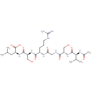 476679-65-9  L-Leucine, N-acetyl-L-valyl-L-serylglycyl-L-arginyl-L-seryl-
