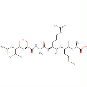 476679-71-7  L-Alanine, N-acetyl-L-valyl-L-seryl-L-alanyl-L-arginyl-L-methionyl-