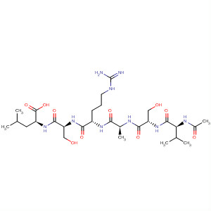 476679-74-0  L-Leucine, N-acetyl-L-valyl-L-seryl-L-alanyl-L-arginyl-L-seryl-