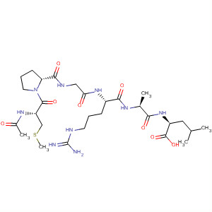 476679-77-3  L-Leucine, N-acetyl-S-methyl-L-cysteinyl-L-prolylglycyl-L-arginyl-L-alanyl-