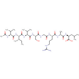 476680-23-6  L-Leucine,N-acetyl-L-valyl-L-isoleucyl-L-valyl-L-serylglycyl-L-arginyl-L-alanyl-