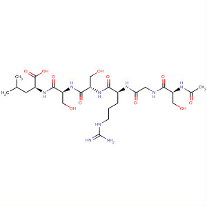 476680-35-0  L-Leucine, N-acetyl-L-serylglycyl-L-arginyl-L-seryl-L-seryl-
