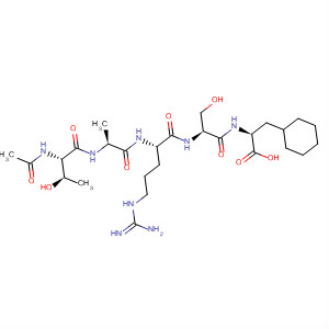 476681-00-2  L-Alanine, N-acetyl-L-threonyl-L-alanyl-L-arginyl-L-seryl-3-cyclohexyl-