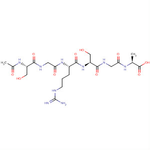 476682-07-2  L-Alanine, N-acetyl-L-serylglycyl-L-arginyl-L-serylglycyl-