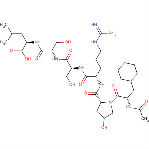 476682-31-2  L-Leucine,N-acetyl-3-cyclohexyl-D-alanyl-(4R)-4-hydroxy-L-prolyl-L-arginyl-L-seryl-L-seryl-