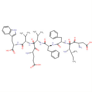 476684-04-5  L-Tryptophan,L-a-aspartyl-L-isoleucyl-L-phenylalanyl-L-phenylalanyl-L-a-glutamyl-L-valyl-L-valyl- 476684-04-5  L-Tryptophan,L-a-aspartyl-L-isoleucyl-L-phenylalanyl-L-phenylalanyl-L-a-glutamyl-L-valyl-L-valyl-