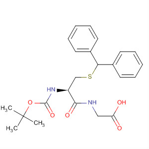 47684-44-6  Glycine,N-[N-[(1,1-dimethylethoxy)carbonyl]-S-(diphenylmethyl)-L-cysteinyl]-