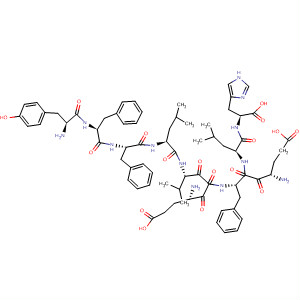 477247-69-1  L-Histidine,L-tyrosyl-L-phenylalanyl-L-phenylalanyl-L-leucyl-L-valyl-L-a-glutamyl-L-methionyl-L-a-glutamyl-L-phenylalanyl-L-leucyl-