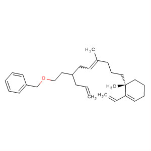 477309-84-5  Benzene,[[[9-[(1S)-2-ethenyl-1-methyl-2-cyclohexen-1-yl]-6-methyl-3-(2-propenyl)-5-nonenyl]oxy]methyl]-