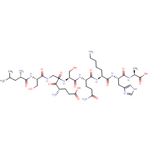 477314-80-0  L-Alanine,L-leucyl-L-seryl-L-a-glutamylglycyl-L-seryl-L-glutaminyl-L-lysyl-L-histidyl-