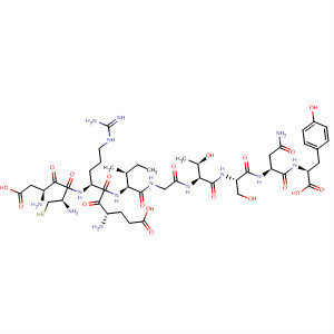 477315-24-5  L-Tyrosine,L-a-aspartyl-L-cysteinyl-L-a-glutamyl-L-arginyl-L-isoleucylglycyl-L-threonyl-L-seryl-L-asparaginyl- 477315-24-5  L-Tyrosine,L-a-aspartyl-L-cysteinyl-L-a-glutamyl-L-arginyl-L-isoleucylglycyl-L-threonyl-L-seryl-L-asparaginyl-