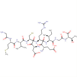 477315-66-5  L-Threonine,glycyl-L-methionyl-L-valyl-L-a-aspartyl-L-cysteinyl-L-a-glutamyl-L-arginyl-L-isoleucylglycyl- 477315-66-5  L-Threonine,glycyl-L-methionyl-L-valyl-L-a-aspartyl-L-cysteinyl-L-a-glutamyl-L-arginyl-L-isoleucylglycyl-