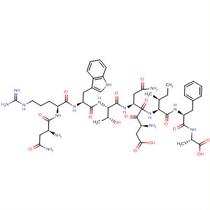 477316-03-3  L-Alanine,L-asparaginyl-L-arginyl-L-tryptophyl-L-threonyl-L-a-aspartyl-L-asparaginyl-L-isoleucyl-L-phenylalanyl-