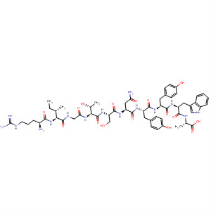 477316-14-6  L-Alanine,L-arginyl-L-isoleucylglycyl-L-threonyl-L-seryl-L-asparaginyl-L-tyrosyl-L-tyrosyl-L-tryptophyl-