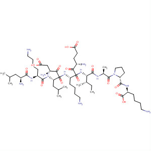 477316-75-9  L-Lysine,L-leucyl-L-lysyl-L-a-aspartyl-L-leucyl-L-a-glutamyl-L-lysyl-L-isoleucyl-L-alanyl-L-prolyl-