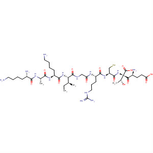 477317-13-8  L-Threonine,L-lysyl-L-alanyl-L-lysyl-L-isoleucylglycyl-L-arginyl-L-cysteinyl-L-a-glutamyl- 477317-13-8  L-Threonine,L-lysyl-L-alanyl-L-lysyl-L-isoleucylglycyl-L-arginyl-L-cysteinyl-L-a-glutamyl-