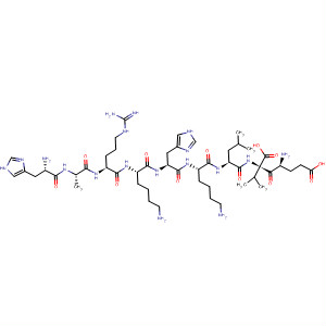 477317-28-5  L-Valine,L-histidyl-L-alanyl-L-arginyl-L-lysyl-L-histidyl-L-lysyl-L-leucyl-L-a-glutamyl- 477317-28-5  L-Valine,L-histidyl-L-alanyl-L-arginyl-L-lysyl-L-histidyl-L-lysyl-L-leucyl-L-a-glutamyl-