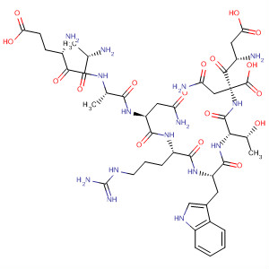 477317-38-7  L-Asparagine,L-a-glutamyl-L-alanyl-L-alanyl-L-asparaginyl-L-arginyl-L-tryptophyl-L-threonyl-L-a-aspartyl-