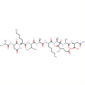 477317-51-4  L-Asparagine,L-alanyl-L-asparaginyl-L-lysyl-L-valyl-L-alanyl-L-lysyl-L-a-glutamyl-L-alanyl-L-alanyl-