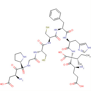 477317-70-7  L-Isoleucine,L-a-aspartyl-L-prolylglycyl-L-cysteinyl-L-cysteinyl-L-phenylalanyl-L-histidyl-L-a-glutamyl-