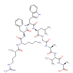 477317-71-8  L-Alanine,L-arginyl-L-lysyl-L-phenylalanyl-L-tryptophyl-L-leucylglycyl-L-alanyl-L-valyl-