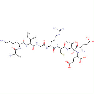 477319-30-5  L-Glutamic acid,L-alanyl-L-lysyl-L-isoleucylglycyl-L-arginyl-L-cysteinyl-L-a-glutamyl-L-threonyl-