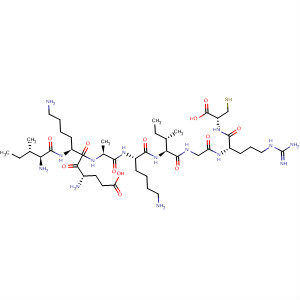 477319-44-1  L-Cysteine,L-isoleucyl-L-a-glutamyl-L-lysyl-L-alanyl-L-lysyl-L-isoleucylglycyl-L-arginyl-