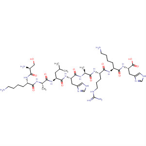 477319-70-3  L-Histidine,L-seryl-L-lysyl-L-alanyl-L-leucyl-L-histidyl-L-alanyl-L-arginyl-L-lysyl-