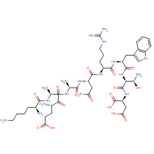 477319-78-1  L-Aspartic acid,L-lysyl-L-a-glutamyl-L-alanyl-L-alanyl-L-asparaginyl-L-arginyl-L-tryptophyl-L-threonyl-