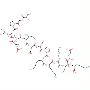 477527-51-8  L-Lysine,L-cysteinylglycyl-L-prolyl-L-a-aspartyl-L-leucyl-L-seryl-L-isoleucyl-L-threonyl-L-seryl-L-prolyl-L-lysyl-L-lysyl-L-lysyl-L-a-glutamyl-L-cysteinyl-