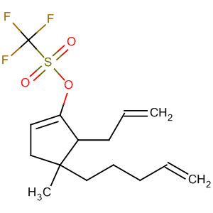 477529-65-0  Methanesulfonic acid, trifluoro-,4-methyl-4-(4-pentenyl)-5-(2-propenyl)-1-cyclopenten-1-yl ester 477529-65-0  Methanesulfonic acid, trifluoro-,4-methyl-4-(4-pentenyl)-5-(2-propenyl)-1-cyclopenten-1-yl ester