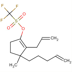 477529-66-1  Methanesulfonic acid, trifluoro-,3-methyl-3-(4-pentenyl)-2-(2-propenyl)-1-cyclopenten-1-yl ester