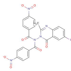 477552-51-5  Benzamide,N-(6-iodo-2-methyl-4-oxo-3(4H)-quinazolinyl)-4-nitro-N-(4-nitrobenzoyl)-