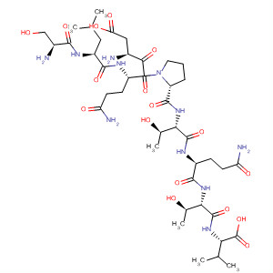 477562-03-1  L-Valine,L-seryl-L-leucyl-L-a-aspartyl-L-glutaminyl-L-prolyl-L-threonyl-L-glutaminyl-L-threonyl-