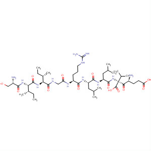 477562-05-3  L-Valine,L-seryl-L-isoleucyl-L-isoleucylglycyl-L-arginyl-L-leucyl-L-leucyl-L-a-glutamyl- 477562-05-3  L-Valine,L-seryl-L-isoleucyl-L-isoleucylglycyl-L-arginyl-L-leucyl-L-leucyl-L-a-glutamyl-