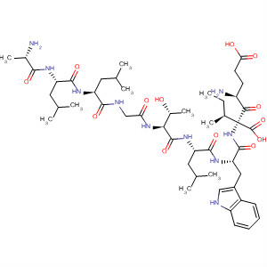 477562-16-6  L-Isoleucine,L-alanyl-L-leucyl-L-leucylglycyl-L-threonyl-L-leucyl-L-tryptophyl-L-a-glutamyl-