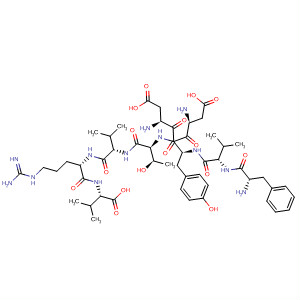 477562-67-7  L-Valine,L-phenylalanyl-L-valyl-L-a-aspartyl-L-a-aspartyl-L-tyrosyl-L-threonyl-L-valyl-L-arginyl-