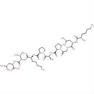 477562-80-4  L-Leucine, L-lysyl-L-leucylglycyl-L-prolyl-L-alanyl-L-prolyl-L-lysyl-L-threonyl-