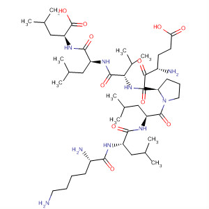 477562-81-5  L-Leucine, L-lysyl-L-leucyl-L-leucyl-L-a-glutamyl-L-prolyl-L-valyl-L-leucyl-