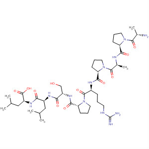 477563-10-3  L-Leucine,L-alanyl-L-prolyl-L-alanyl-L-prolyl-L-arginyl-L-prolyl-L-seryl-L-leucyl-