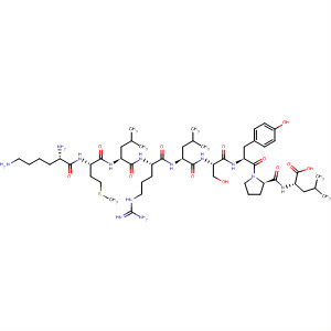 477563-87-4  L-Leucine,L-lysyl-L-methionyl-L-leucyl-L-arginyl-L-leucyl-L-seryl-L-tyrosyl-L-prolyl-