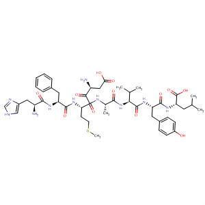 477564-08-2  L-Leucine,L-histidyl-L-phenylalanyl-L-a-aspartyl-L-methionyl-L-alanyl-L-valyl-L-tyrosyl-