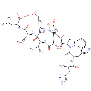477564-27-5  L-Leucine,L-histidyl-L-tryptophyl-L-a-aspartyl-L-prolyl-L-glutaminyl-L-a-glutamyl-L-valyl-L-threonyl-