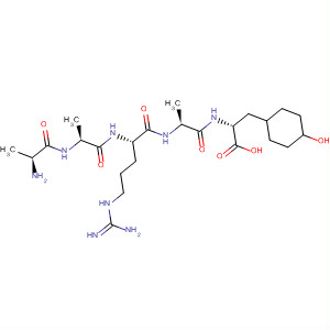 477566-28-2  L-Alanine, 3-(4-hydroxycyclohexyl)-D-alanyl-L-alanyl-L-arginyl-L-alanyl-